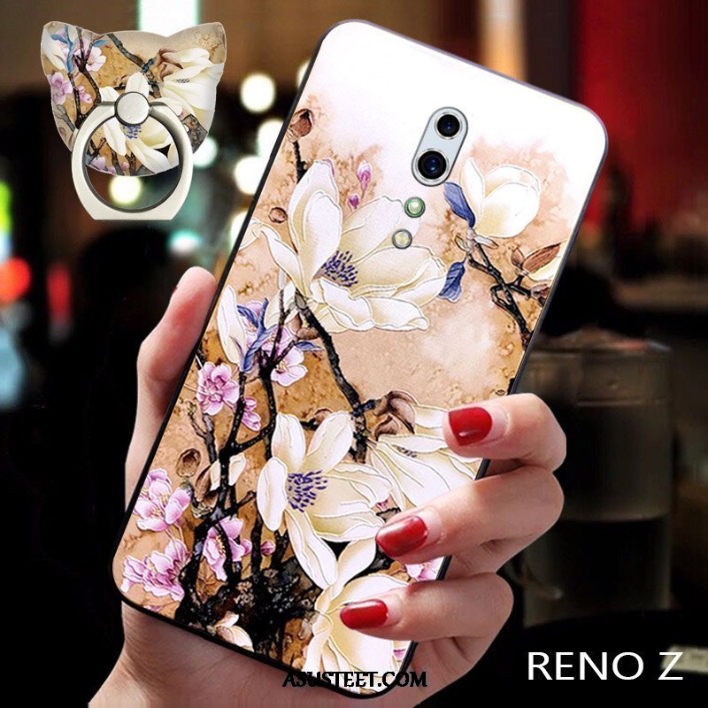 Oppo Reno Z Kuoret Murtumaton Kuori Pehmeä Neste Uusi Kukka