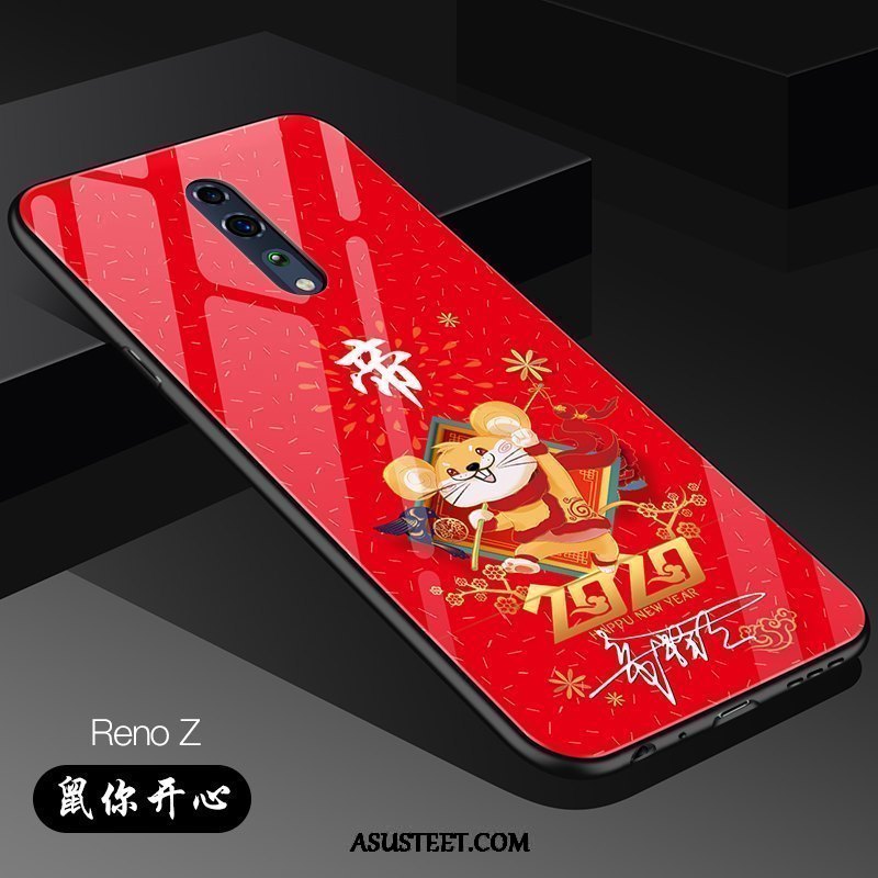 Oppo Reno Z Kuori Kuoret Puhelimen Rotta Lasi Murtumaton