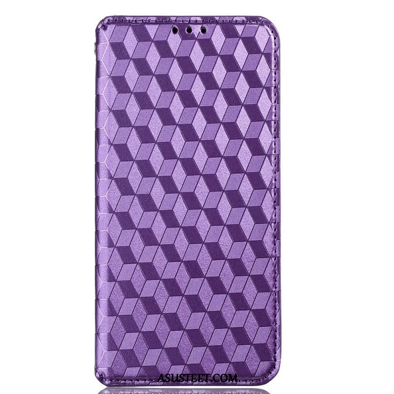 Puhelinkuoret Huawei P60 Pro Kotelot Flip 3d-kuvio