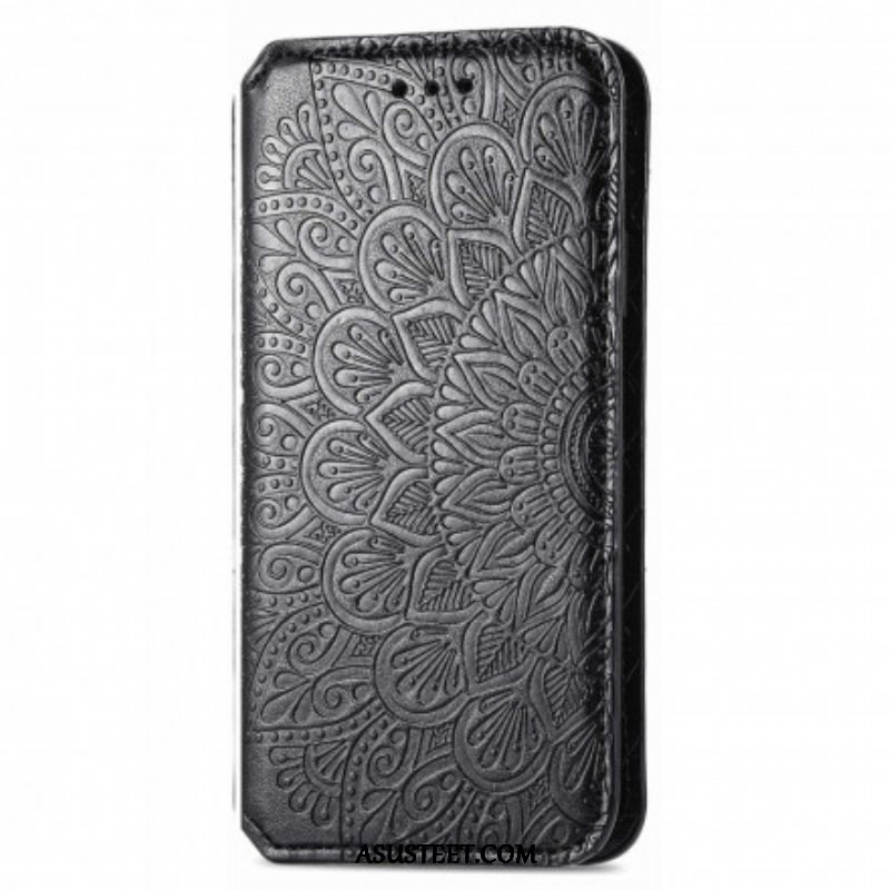 Puhelinkuoret Motorola Edge 20 Pro Kotelot Flip Mandala