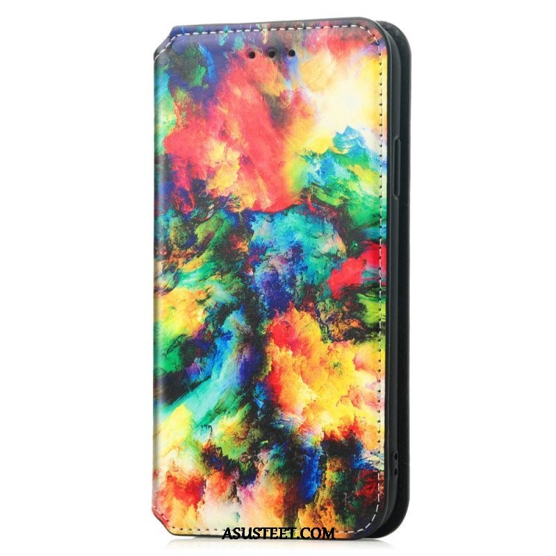 Puhelinkuoret Samsung Galaxy A54 5G Kotelot Flip Caseno Rfid