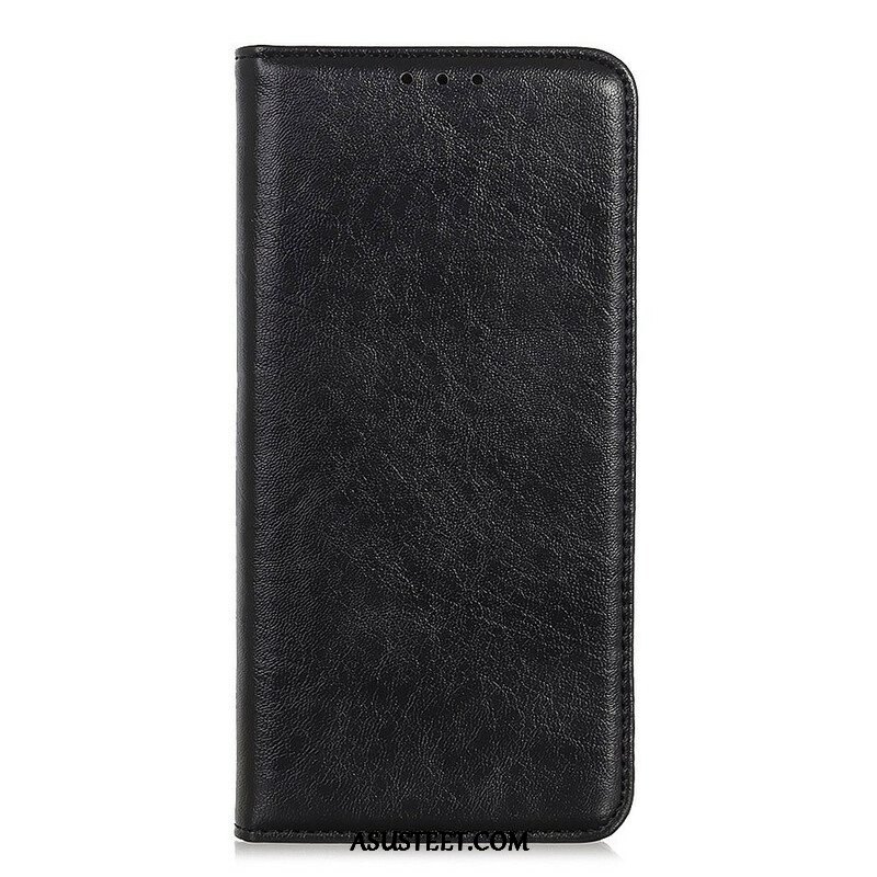 Puhelinkuoret Samsung Galaxy M12 / A12 Kotelot Flip Split Leather -tyyli