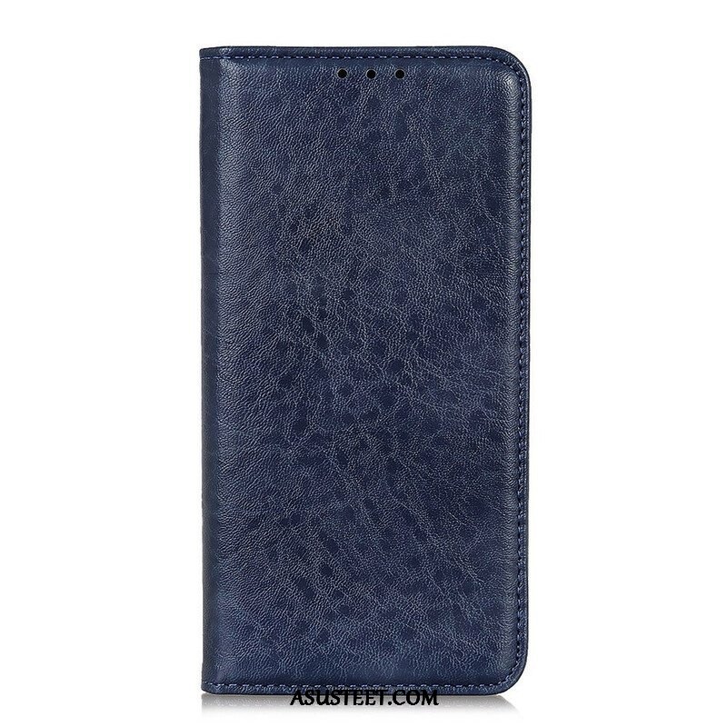 Puhelinkuoret Samsung Galaxy M12 / A12 Kotelot Flip Split Leather -tyyli