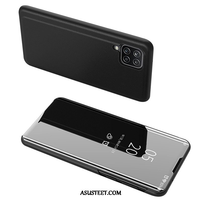 Puhelinkuoret Samsung Galaxy M32 Peili Ja Keinonahka