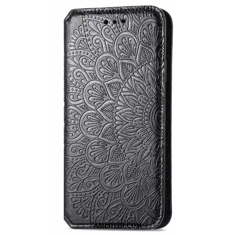 Puhelinkuoret Samsung Galaxy M53 5G Kotelot Flip Mandala