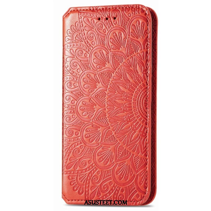 Puhelinkuoret Samsung Galaxy S22 Ultra 5G Kotelot Flip Mandala