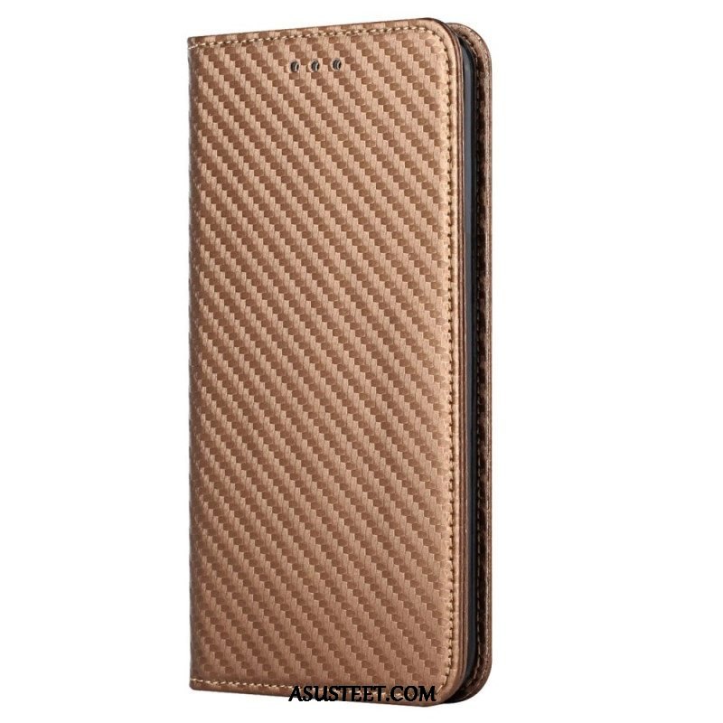 Puhelinkuoret Samsung Galaxy S23 5G Suojaketju Kuori Kotelot Flip Strappy Carbon Fiber Style