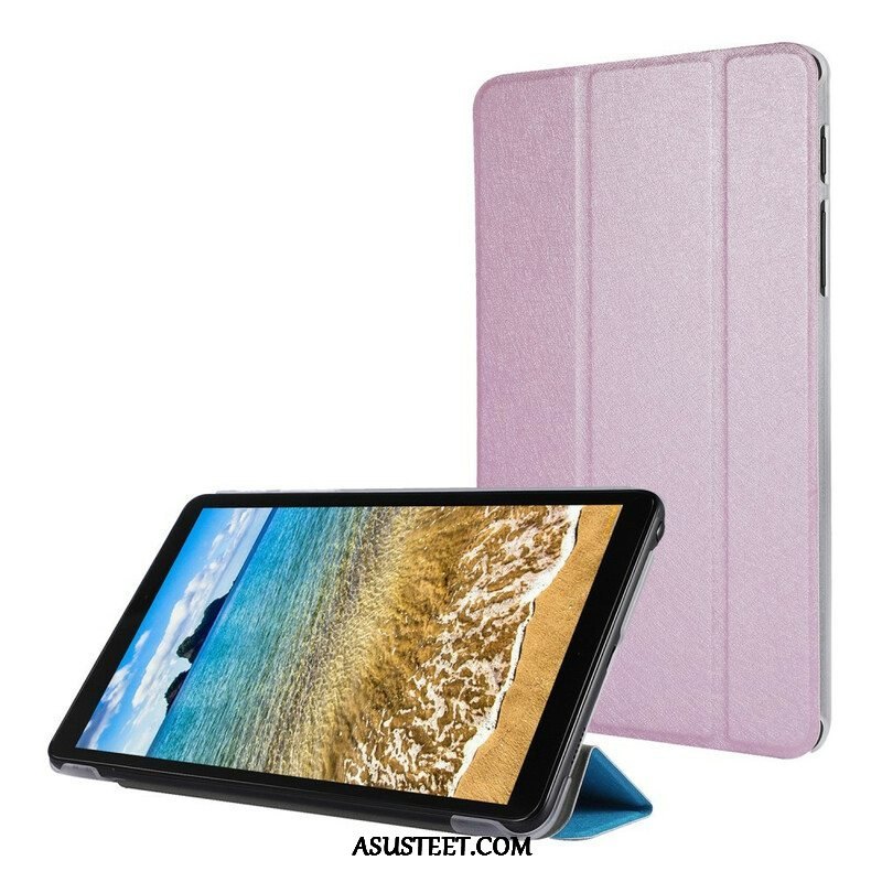 Puhelinkuoret Samsung Galaxy Tab A7 Lite Keinonahka Silkkitekstuuri