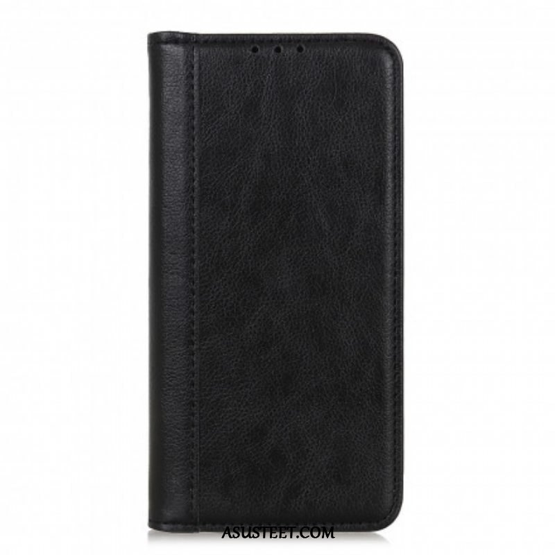 Puhelinkuoret Xiaomi Redmi Note 10 / 10S Kotelot Flip Litchi Split Leather -versio