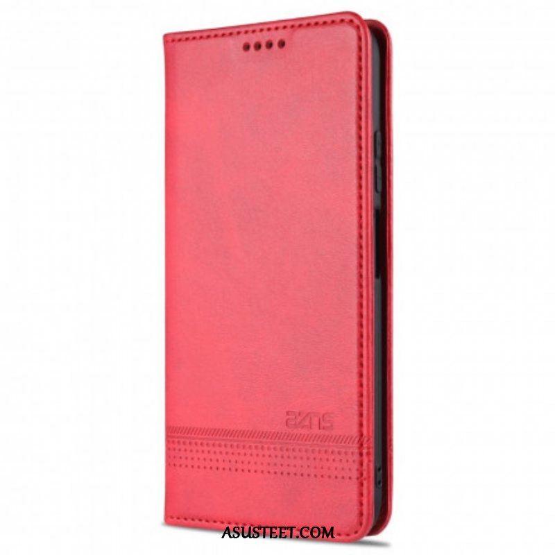 Puhelinkuoret Xiaomi Redmi Note 10 / 10S Kotelot Flip Style Leather Azns