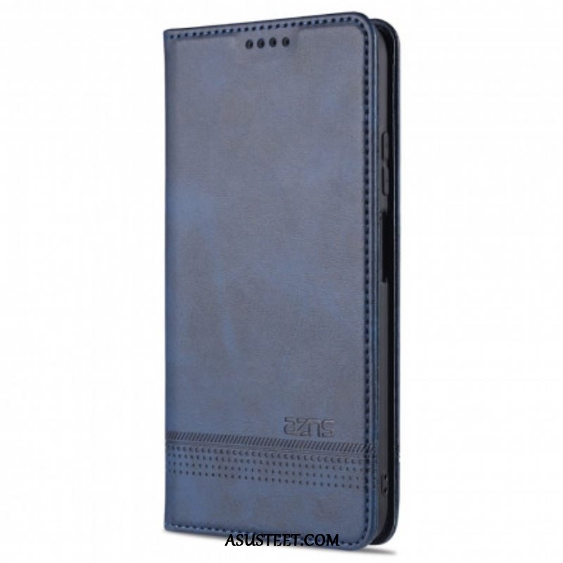 Puhelinkuoret Xiaomi Redmi Note 10 / 10S Kotelot Flip Style Leather Azns