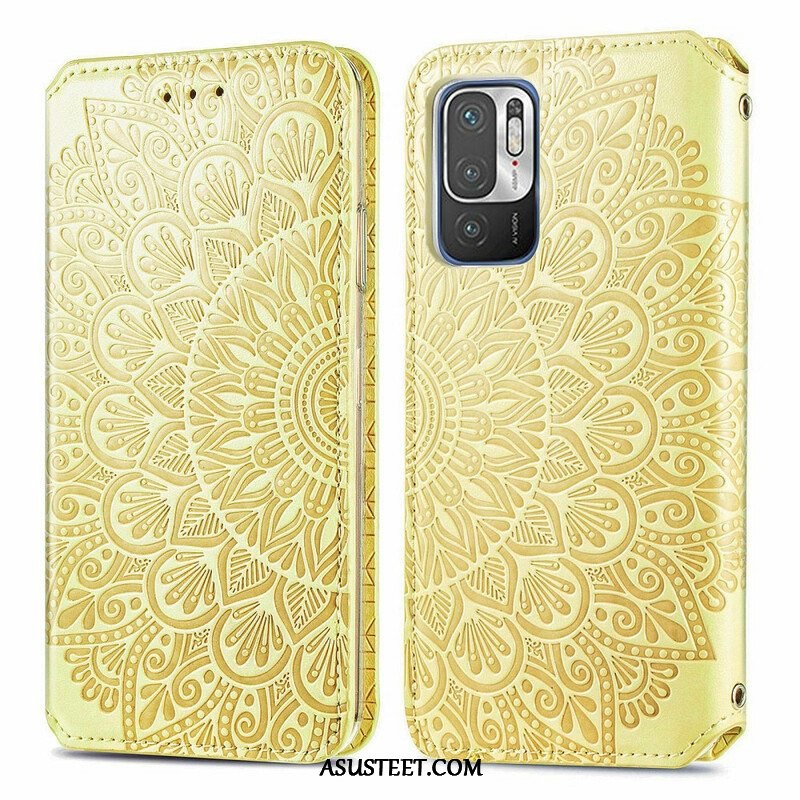 Puhelinkuoret Xiaomi Redmi Note 10 5G Kotelot Flip Mandala