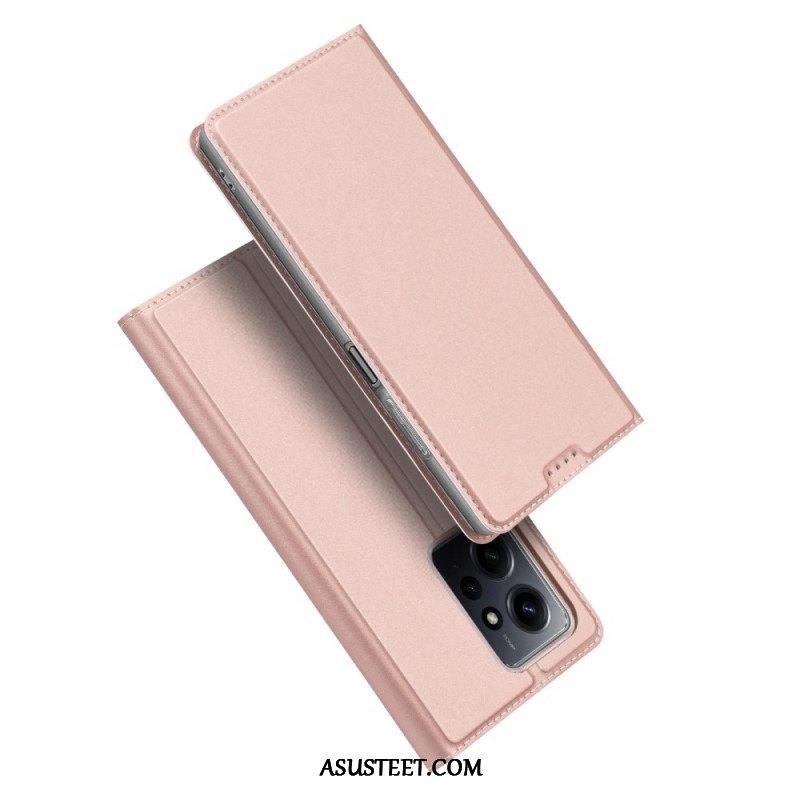 Puhelinkuoret Xiaomi Redmi Note 12 4G Kotelot Flip Skin-pro-sarja Dux Ducis