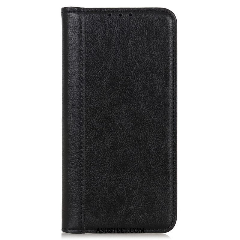 Puhelinkuoret Xiaomi Redmi Note 12 4G Kotelot Flip Vintage Haljasnahkaa