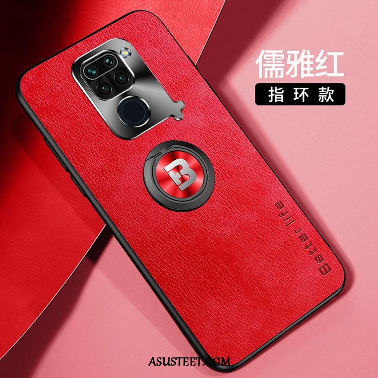 Redmi Note 9 Kuoret All Inclusive Suojaus Ripustettavat Koristeet Metalli Nahkakotelo