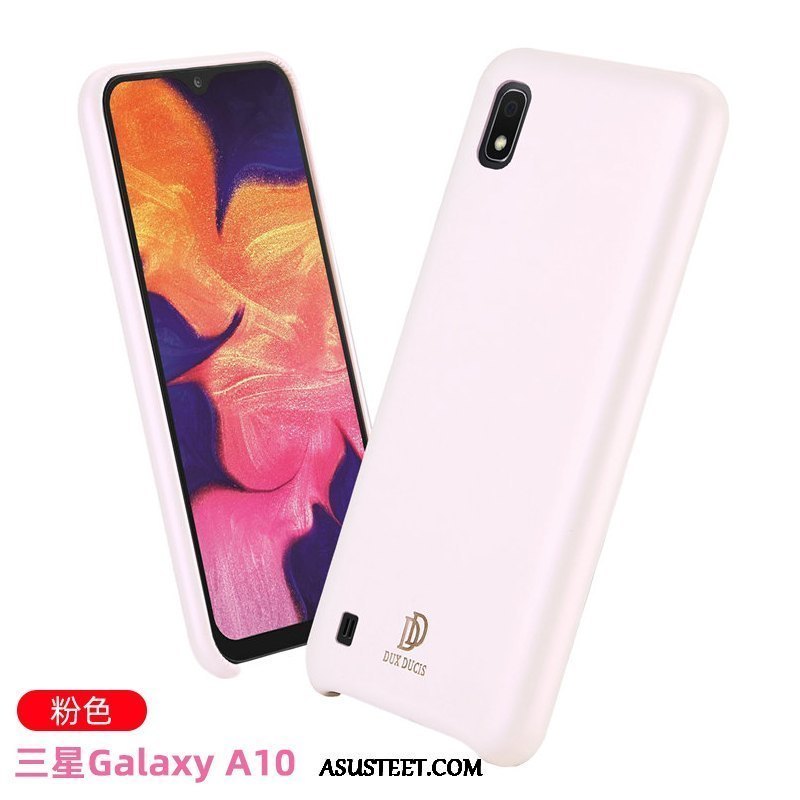 Samsung Galaxy A10 Kuori Kuoret Kotelo Sininen All Inclusive Nahka Murtumaton