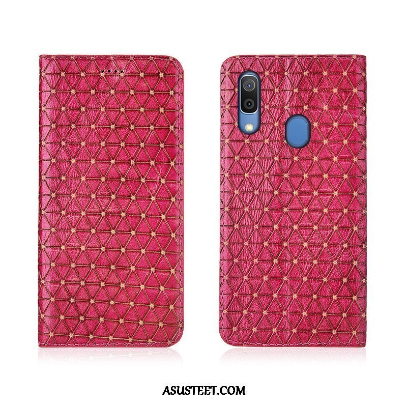 Samsung Galaxy A20e Kuoret Kuori Pesty Suede Trendi Murtumaton Kotelo