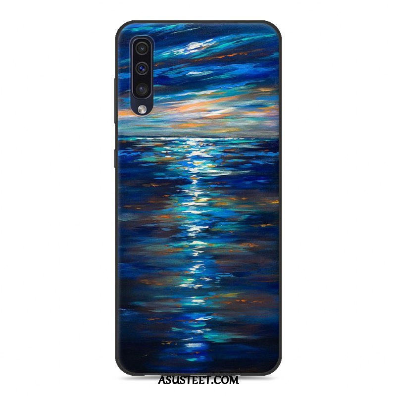 Samsung Galaxy A30s Kuori Kuoret Sarjakuva Ihana Murtumaton Valkoinen Pehmeä Neste