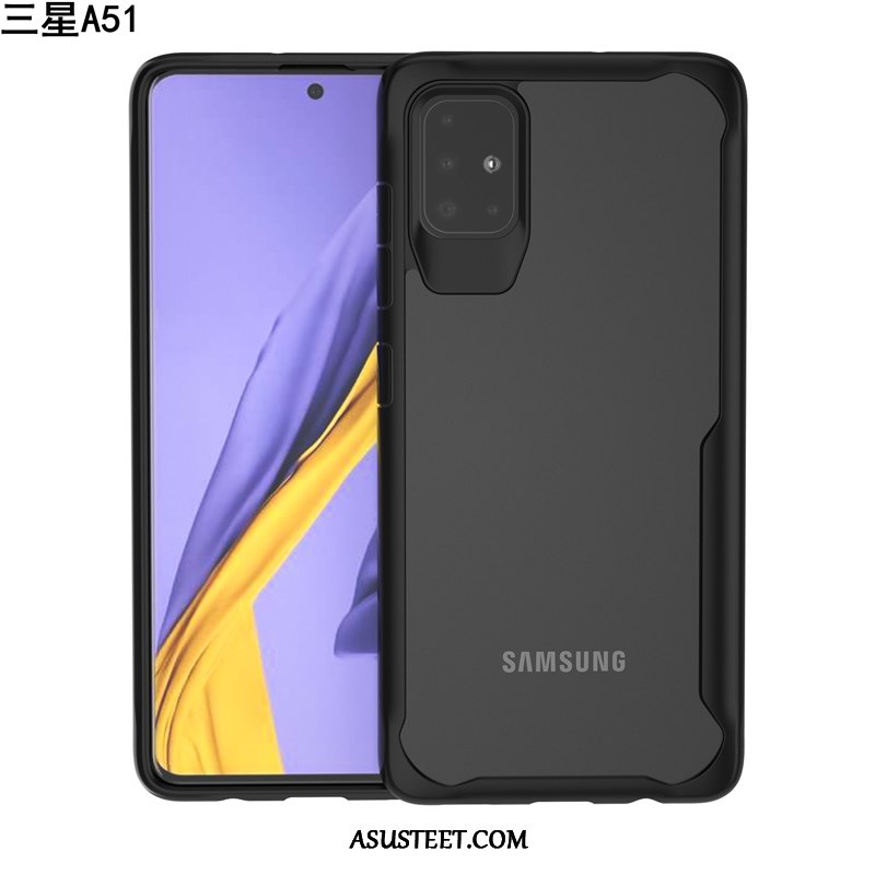 Samsung Galaxy A51 Kuori Kuoret Säteilevä Karkaisu All Inclusive Yksinkertainen Näytönsuojus