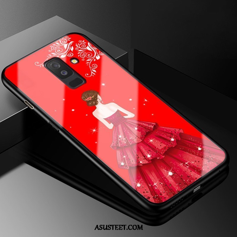 Samsung Galaxy A6+ Kuoret Punainen Sideharso Persoonallisuus Tähti Puhelimen