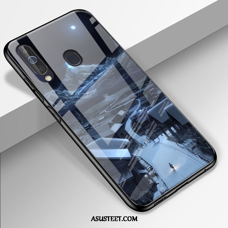 Samsung Galaxy A60 Kuoret Kotelo Punainen Suojaus Kuori Lasi