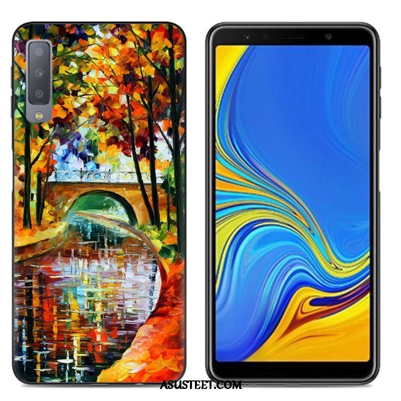 Samsung Galaxy A7 Kuoret Luova Maalaus Murtumaton Suojaus Kotelo