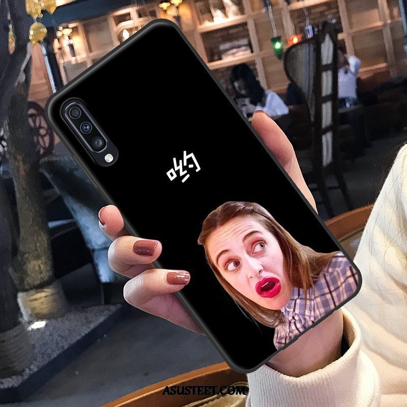 Samsung Galaxy A70 Kuoret Sarjakuva All Inclusive Luova Puhelimen Punainen