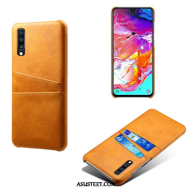 Samsung Galaxy A70s Kuoret Suojaus Murtumaton Nahka Kotelo Persoonallisuus