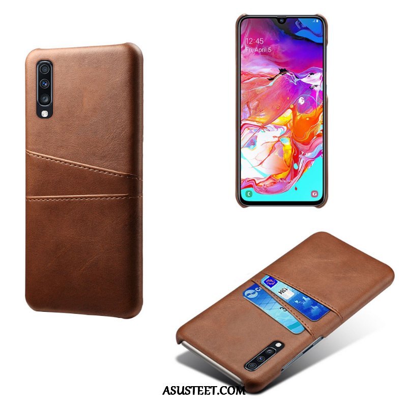 Samsung Galaxy A70s Kuoret Suojaus Murtumaton Nahka Kotelo Persoonallisuus