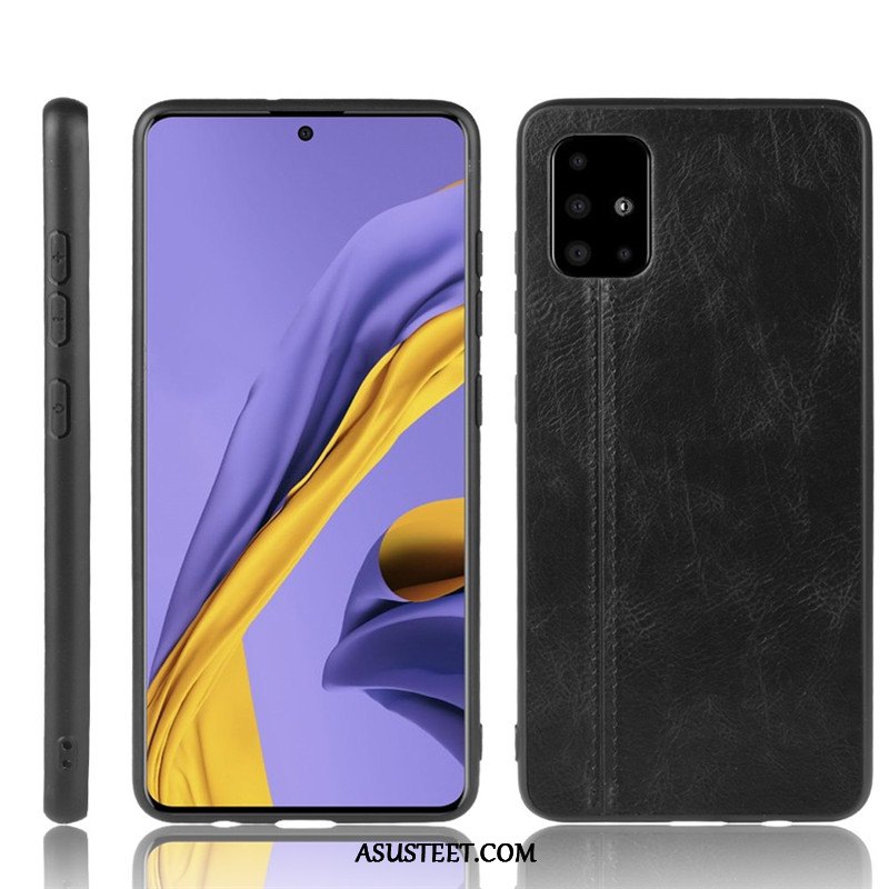 Samsung Galaxy A71 Kuoret Kova Nahka Kuori Suojaus Kotelo