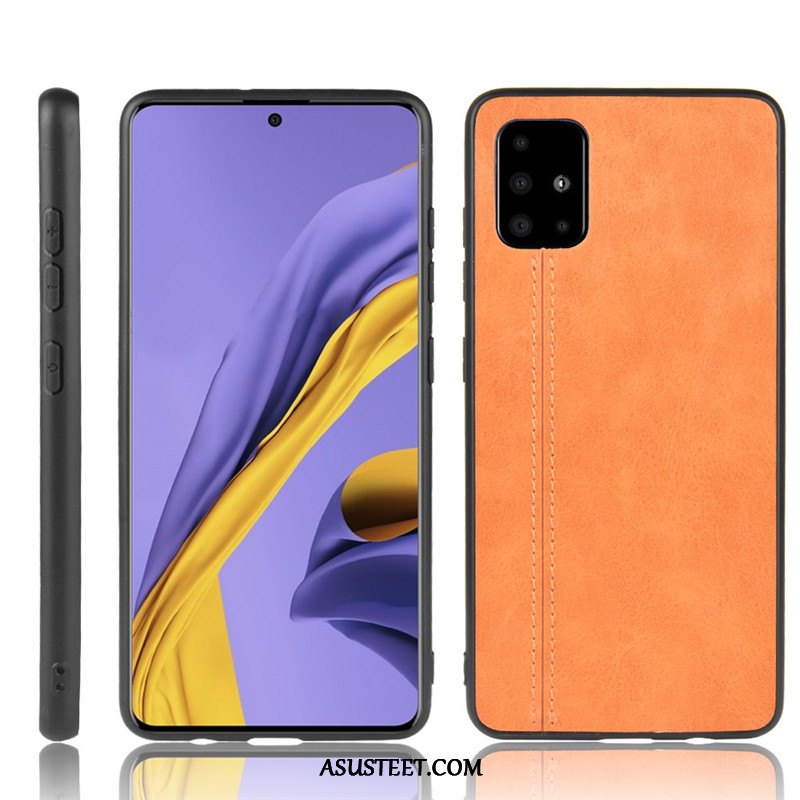 Samsung Galaxy A71 Kuoret Kova Nahka Kuori Suojaus Kotelo