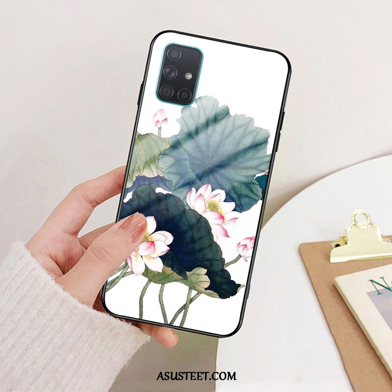 Samsung Galaxy A71 Kuoret Kuori Suojaus Silikoni Lasi Tähti