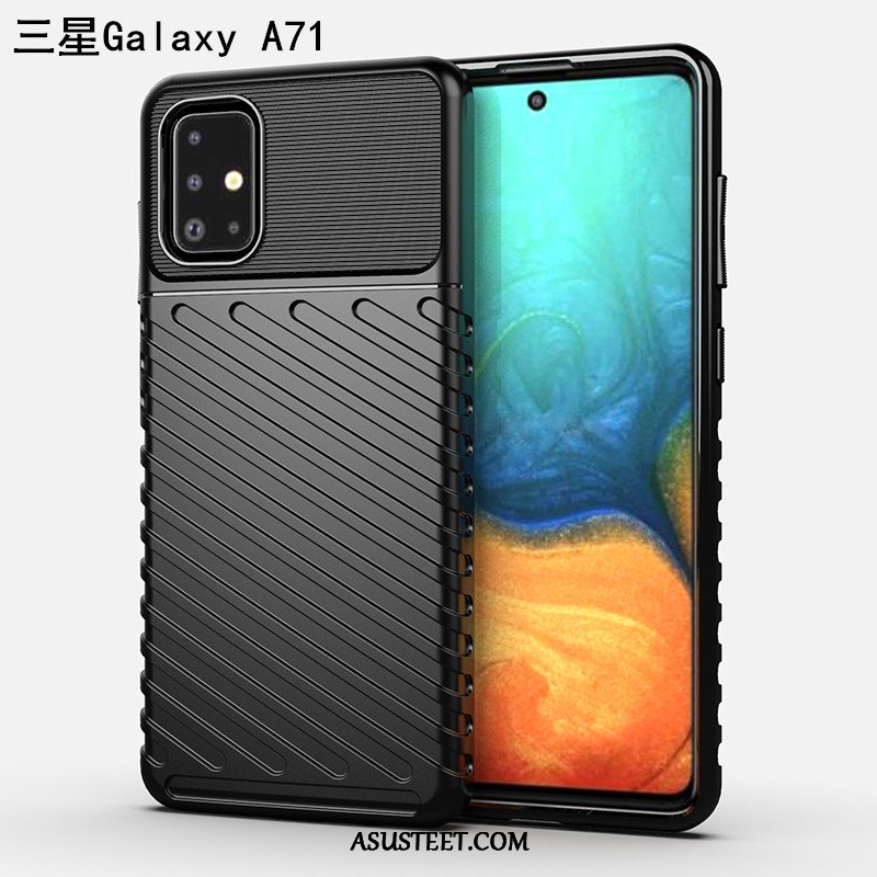 Samsung Galaxy A71 Kuoret Pehmeä Neste Luova Ylellisyys Kolme Puolustusta Kuori