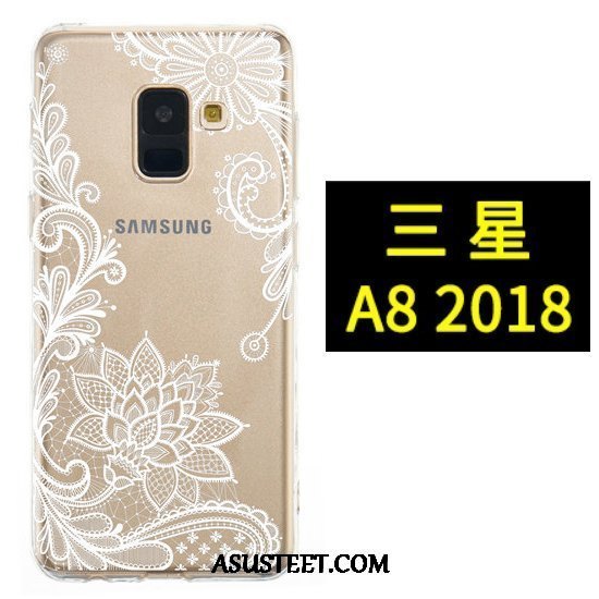 Samsung Galaxy A8 Kuoret Kukkia Murtumaton Tähti Ripustettavat Koristeet Kuori