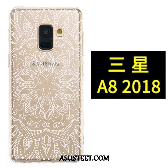 Samsung Galaxy A8 Kuoret Kukkia Murtumaton Tähti Ripustettavat Koristeet Kuori