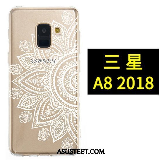 Samsung Galaxy A8 Kuoret Kukkia Murtumaton Tähti Ripustettavat Koristeet Kuori