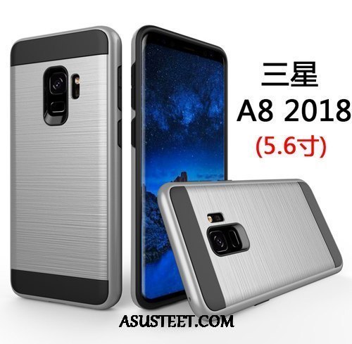 Samsung Galaxy A8 Kuoret Liiketoiminta Johdin Murtumaton Kotelo Tähti