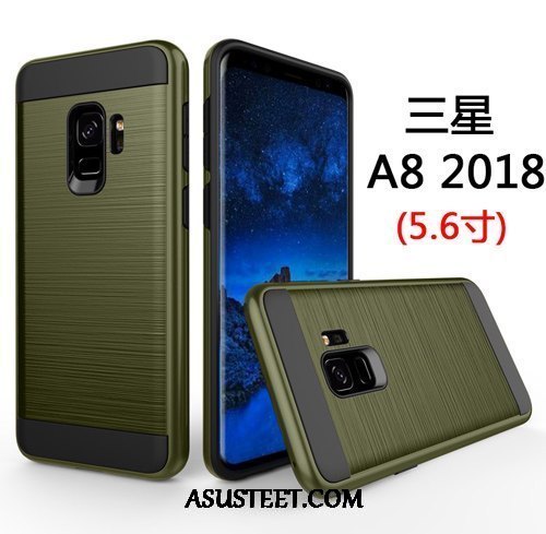 Samsung Galaxy A8 Kuoret Liiketoiminta Johdin Murtumaton Kotelo Tähti