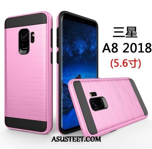 Samsung Galaxy A8 Kuoret Liiketoiminta Johdin Murtumaton Kotelo Tähti