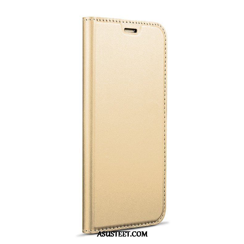 Samsung Galaxy A8 Kuori Kuoret Nahkakotelo Kortti Tähti Sininen Suojaus