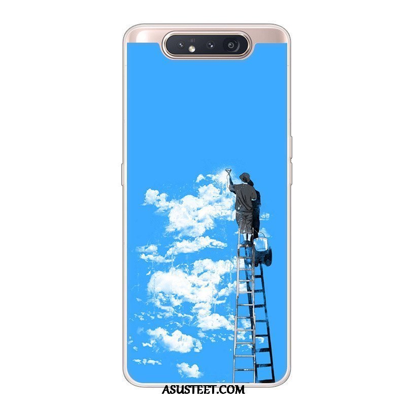 Samsung Galaxy A80 Kuoret Suojaus Keltainen Kuori Luova Kotelo