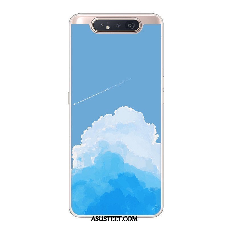 Samsung Galaxy A80 Kuoret Suojaus Keltainen Kuori Luova Kotelo