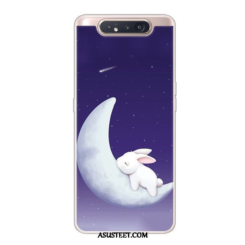 Samsung Galaxy A80 Kuoret Suojaus Keltainen Kuori Luova Kotelo