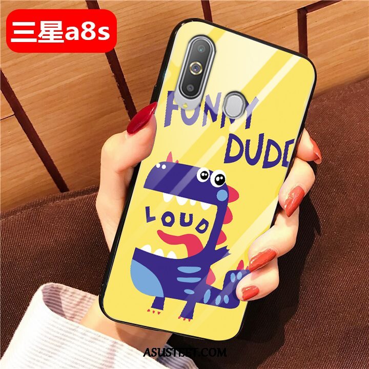 Samsung Galaxy A8s Kuori Kuoret Puhelimen Lasi Ihana Murtumaton Kova