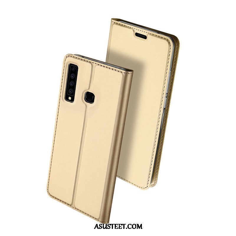 Samsung Galaxy A9 Kuoret Murtumaton Tähti Musta Suojaus Nahkakotelo