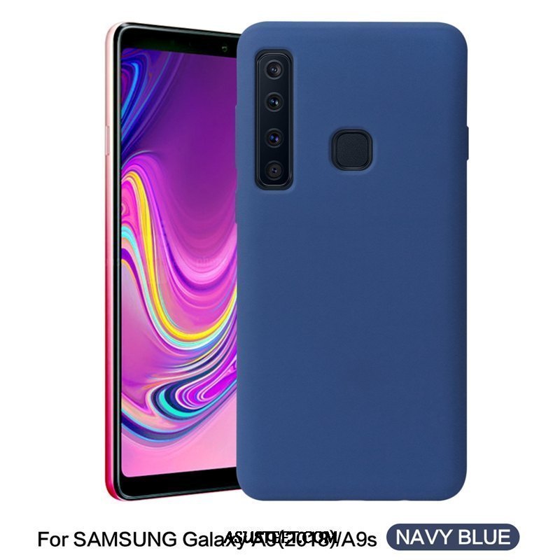 Samsung Galaxy A9 Kuoret Tähti Trendi Sininen Puhelimen Suojaus