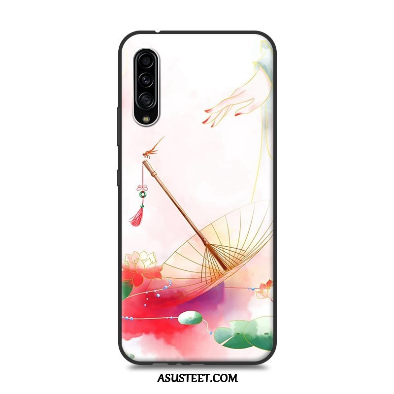 Samsung Galaxy A90 5g Kuoret Murtumaton All Inclusive Tähti Kotelo Valkoinen