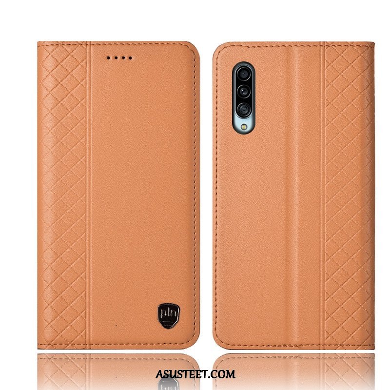 Samsung Galaxy A90 5g Kuori Kuoret Puhelimen Aito Nahka Kotelo Murtumaton Suojaus