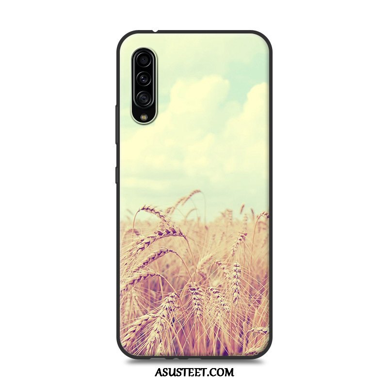 Samsung Galaxy A90 5g Kuori Kuoret Suojaus Pesty Suede Tähti Murtumaton