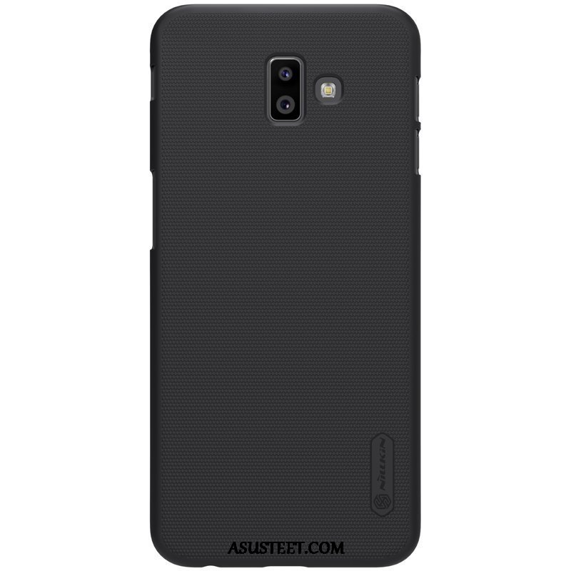 Samsung Galaxy J6+ Kuoret Tähti Puhelimen Pesty Suede Murtumaton Kotelo